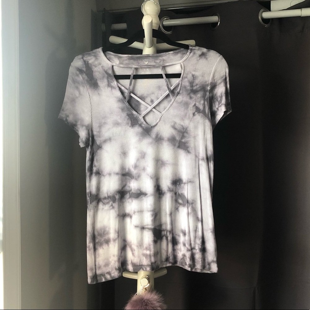 American eagle Tie dye top